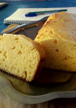 Una foto de Pan de maíz