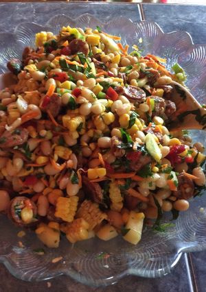 Una foto de Ensalada de legumbres