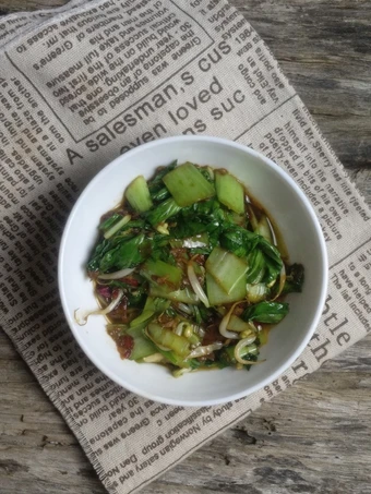 Easy Steps to Prepare Recipes Tumis pakcoy toge the So Delicious Can Pamper Your Tongue.