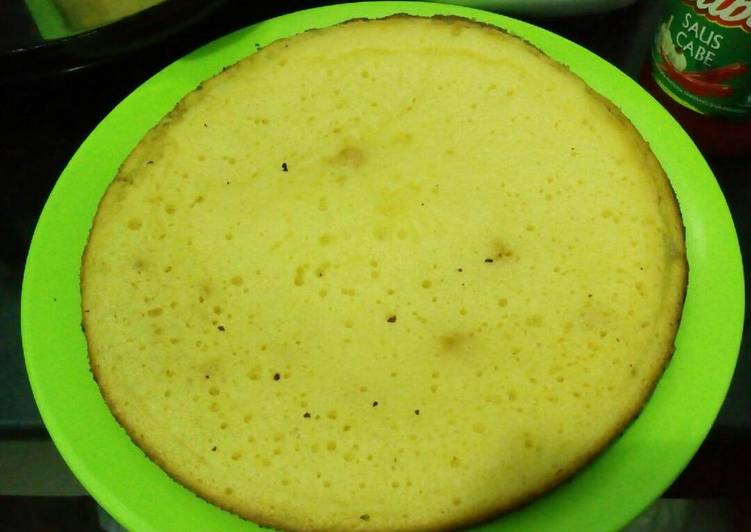 Bagaimana Menyiapkan bolu mentega 2 versi, dipanggang &amp; kukus yg creamy yang Menggugah Selera