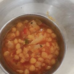 A picture of Papad boondi.