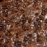 Brownies panggang chocolate chip