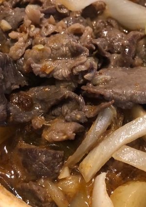 沙爹牛肉粉絲煲 的食譜成品照片