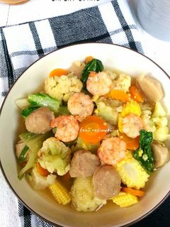 Foto resep Capcay kuah