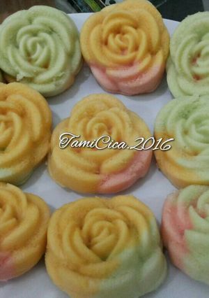 Foto resep Bolu Kukus Mawar
