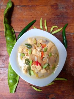 Foto resep Sayur Tahu Kikil Petai (Jangan Lombok Tahu Kikil)