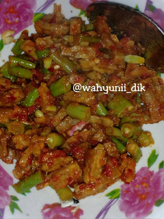 Foto resep Balado tempe & kacang panjang