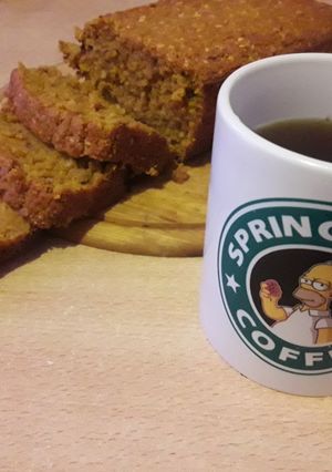 Una foto de Budín de zanahoria húmedo e integral
