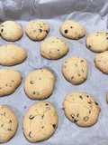 #653 Biscotti con gocce di cioccolato glutenfree 🍪🍫🥚