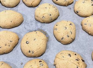 Foto di #653 Biscotti con gocce di cioccolato glutenfree 🍪🍫🥚