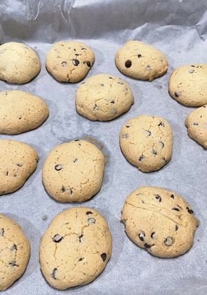 Foto di #653 Biscotti con gocce di cioccolato glutenfree 🍪🍫🥚