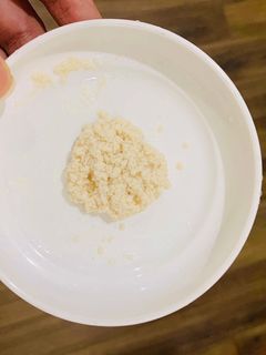 Hình của món Đậu hủ non cho bé ăn dặm.