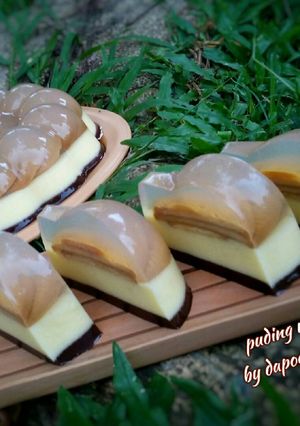 Foto resep Puding regal 3 lapis