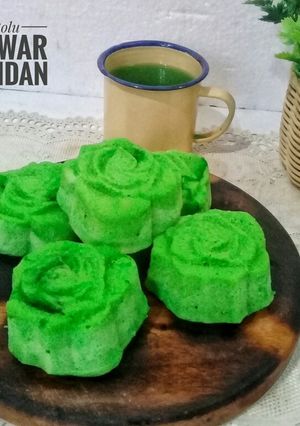 Foto resep Bolu Mawar Pandan