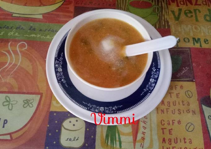 Moong dal & lauki soup (Healthy soup for patients)