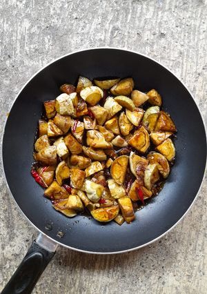 Foto resep Terong Kecap Saos Tiram