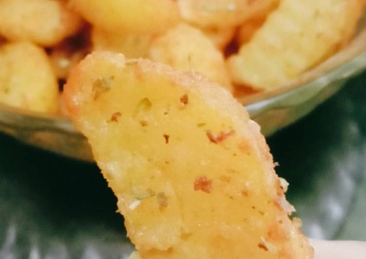 Resep Potato wedges Jadi, Bisa Manjain Lidah