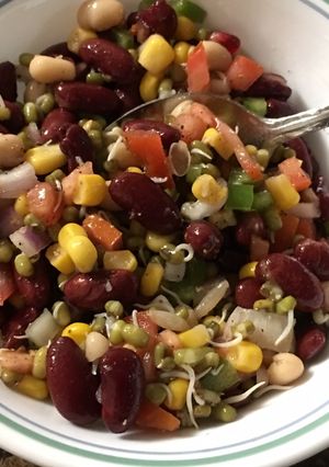 A picture of Bean Salad.