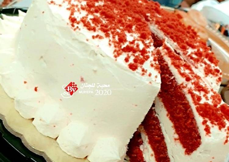 الكعكة المخملية الحمراء / Red velvet cake 🧁