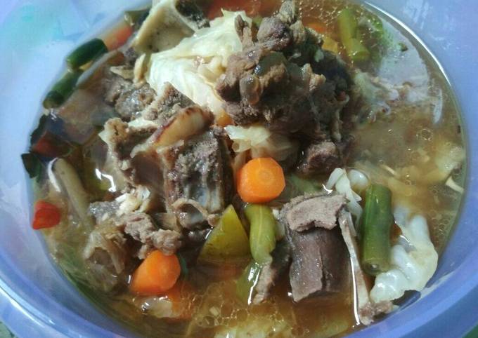 Standar Resep memasak Asem - Asem Tulangan  nikmat