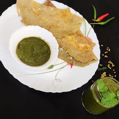 A picture of Moong Dal Dosa.