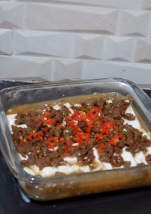 Foto resep Steam Silk tofu and beef