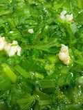 Vietnamese Mustard Greens Soup with Shrimp