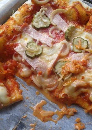 Zdjęcie przepisu Domowa pizza.