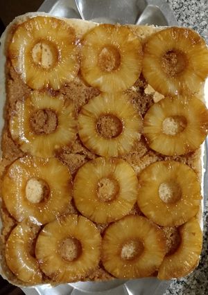 Una foto de Tarta de piña