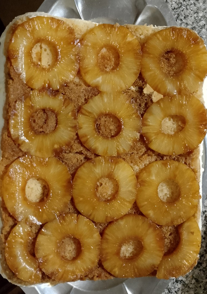 Una foto de Tarta de piña