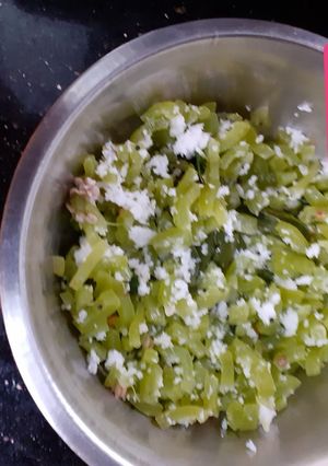 A picture of Opos  புடலங்காய் கறி.