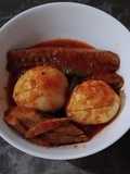 Balado Pindang Tongkol dan Telor