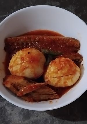 Foto resep Balado Pindang Tongkol dan Telor