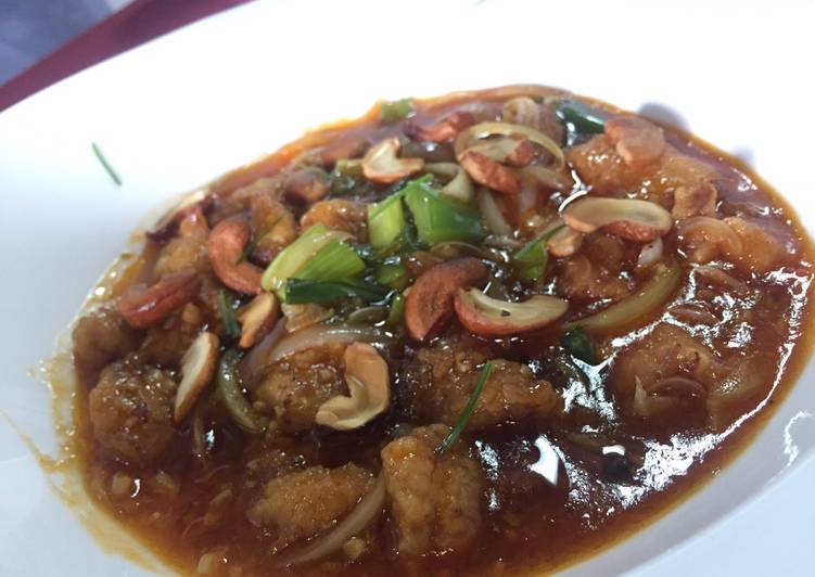 Langkah Mudah untuk Menyiapkan Ayam kacang mete, Bisa Manjain Lidah