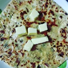 Coriander parantha A picture of Coriander parantha.