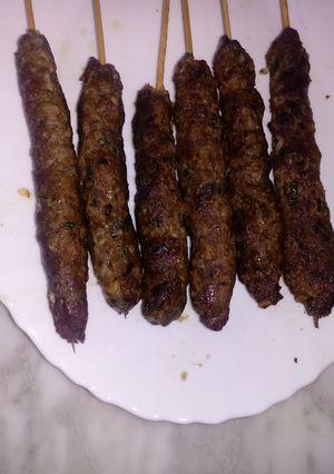 صورة لوصفة الكباب