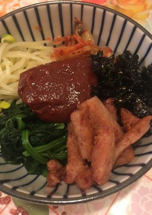簡易隨心韓式拌飯 的食譜成品照片