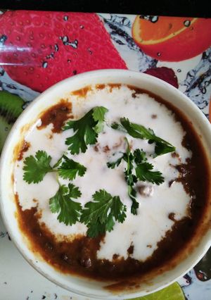 A picture of Dal makhani.