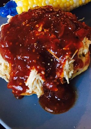 A picture of Homemade BBQ sauce.