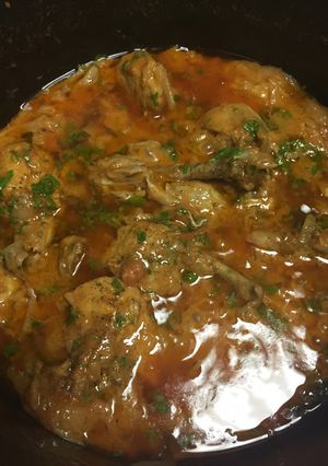 Hình của món Chicken kadai.