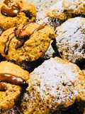 Galletitas integrales con avena y sin huevo