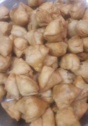 A picture of Chana daal Samosa.