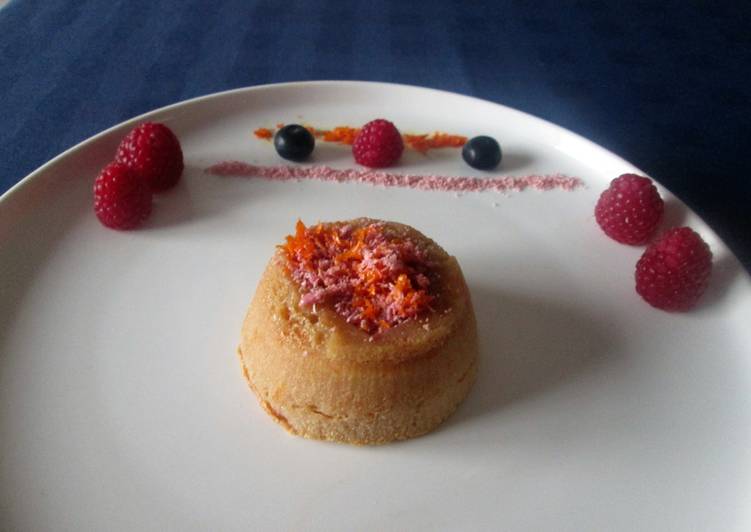 Tortino al cioccolato Ruby con cuore morbido