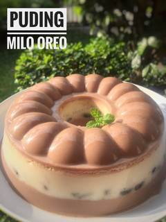 Foto resep Puding Milo Oreo