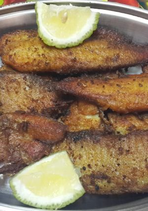 A picture of Pan fried fish#festivecontest_Australia.