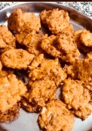 A picture of Besan ke pakore.