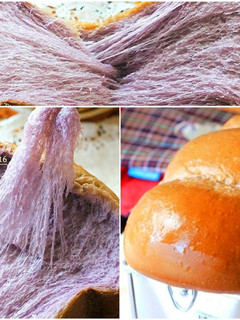 Foto resep Killer Toast Hokkaido Milk Taro (bubuk Ubi Ungu) Super SOFT