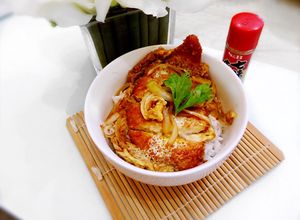 Foto resep Chicken Katsudon ala Jepang