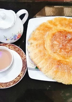 A picture of Uzbek bread.