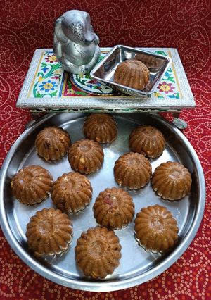 A picture of Churma laddoo.